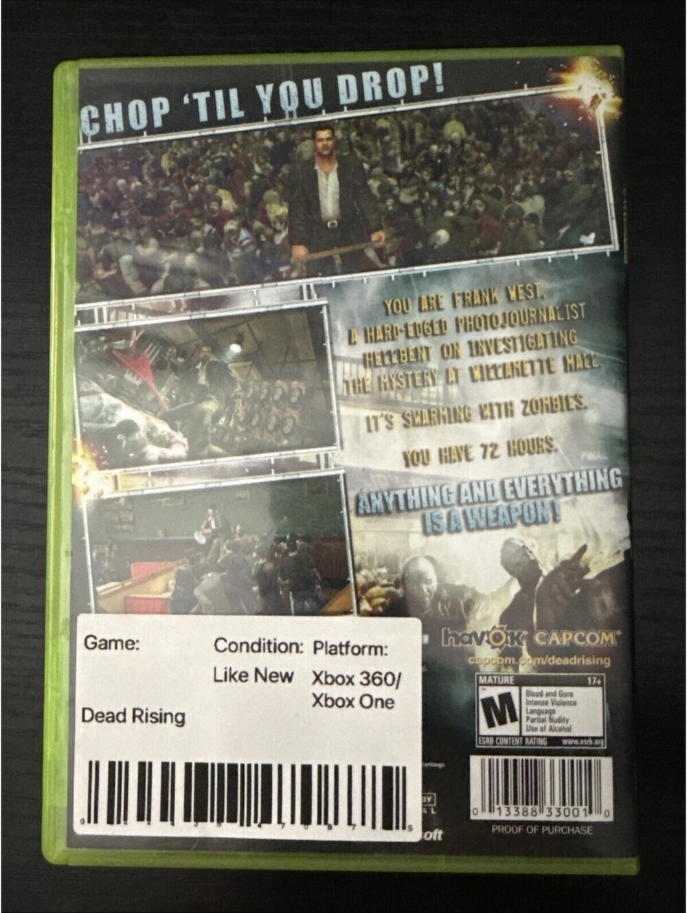 Dead Rising (Microsoft Xbox 360, 2006) - Picture 2 of 4
